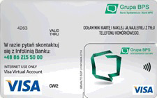 visa naklejka
